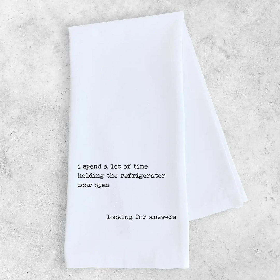 Tea Towel - Looking For Answers