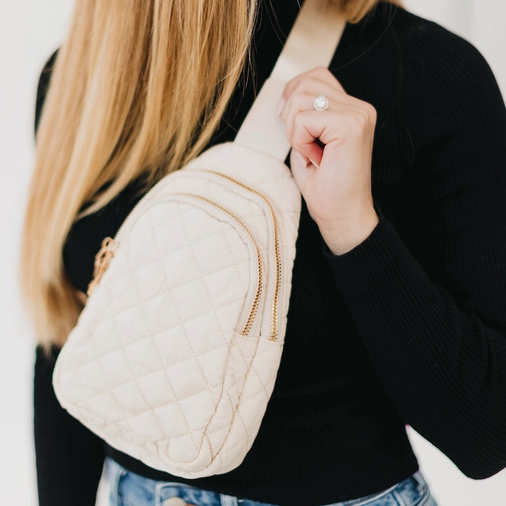 Quilted Crossbody Bag