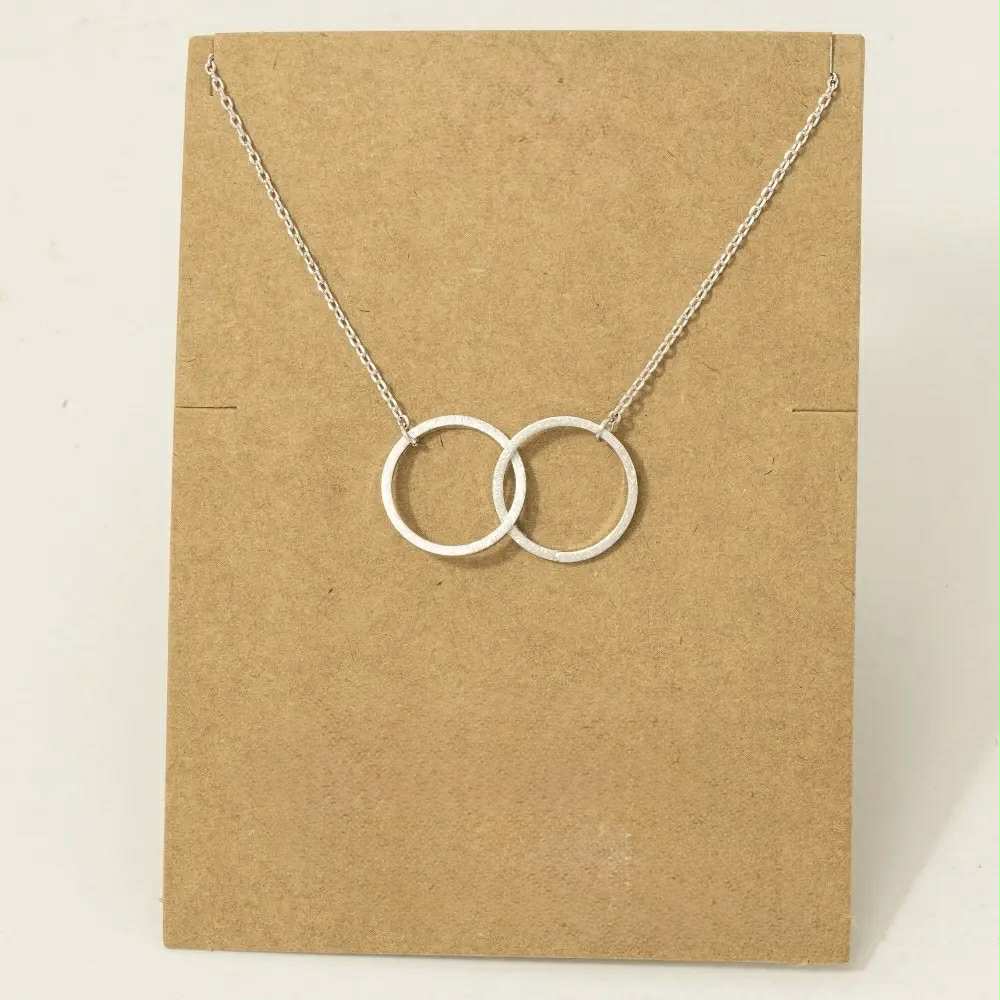 Dual Circle - Silver