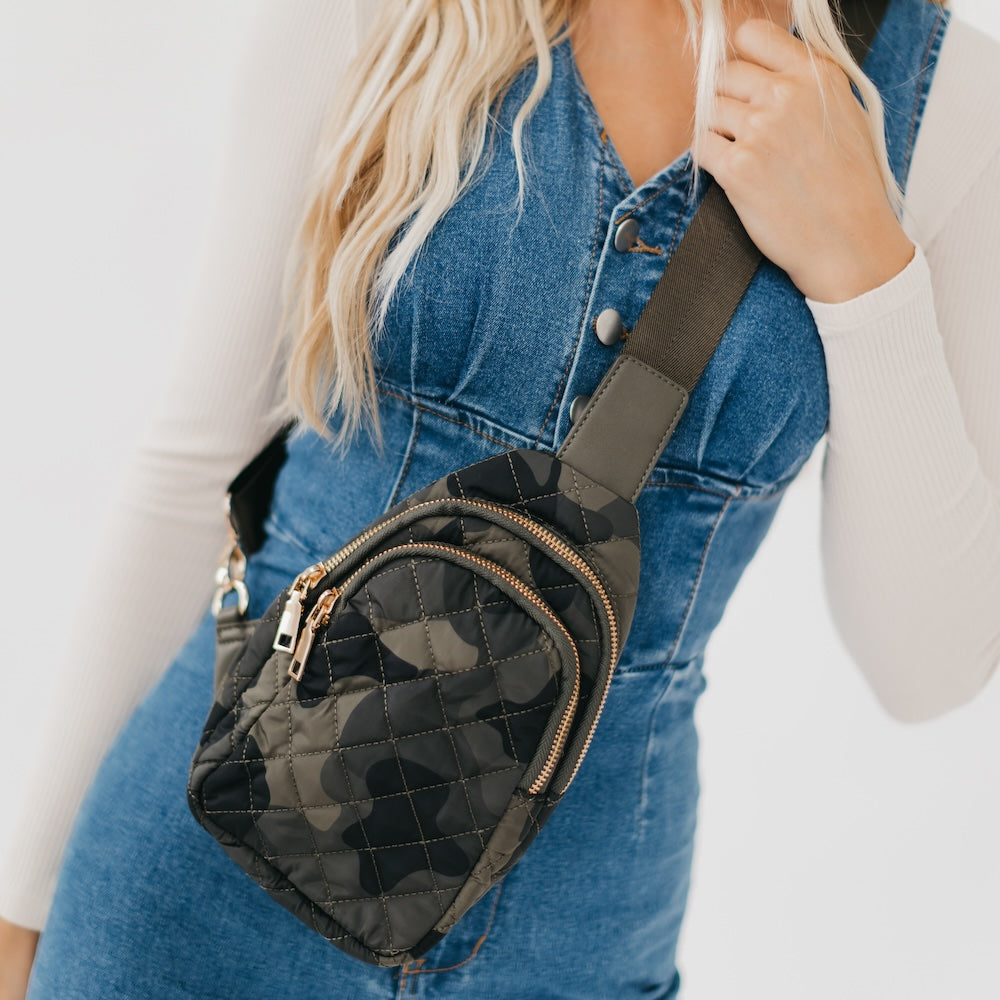 Quilted Crossbody Bag