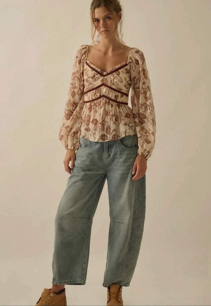 Clara Babydoll Top