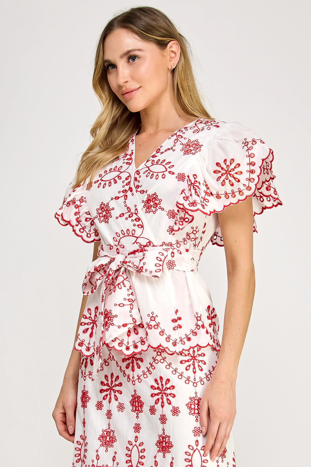 Melody Embroidered Top