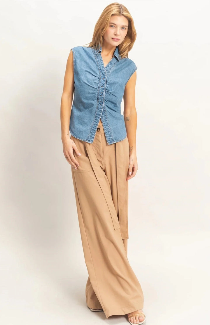 Talia Denim Shirt