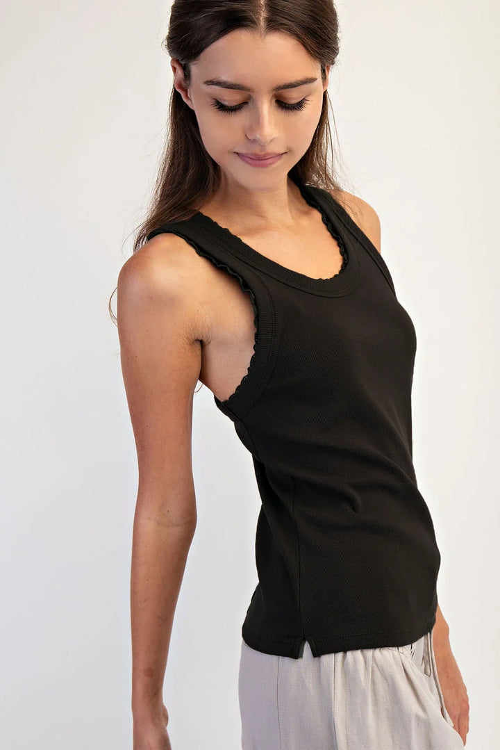 Gemma Ribbed Knit Tank