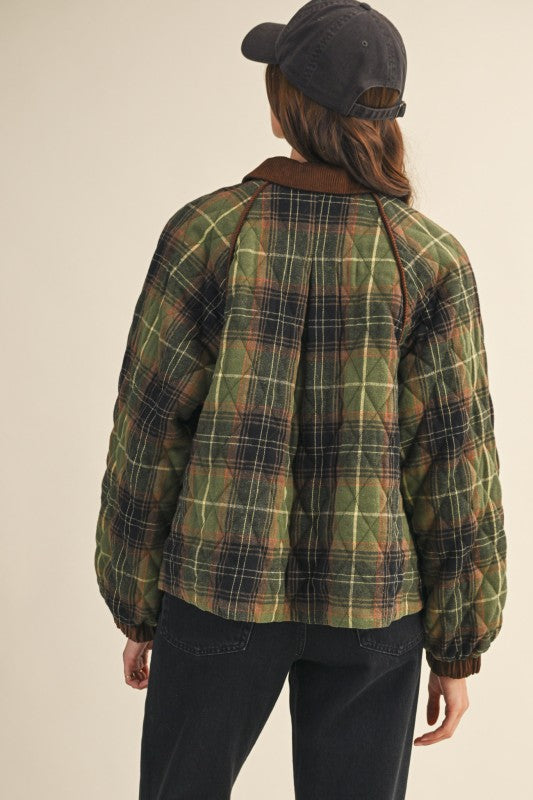 Devon Plaid Jacket