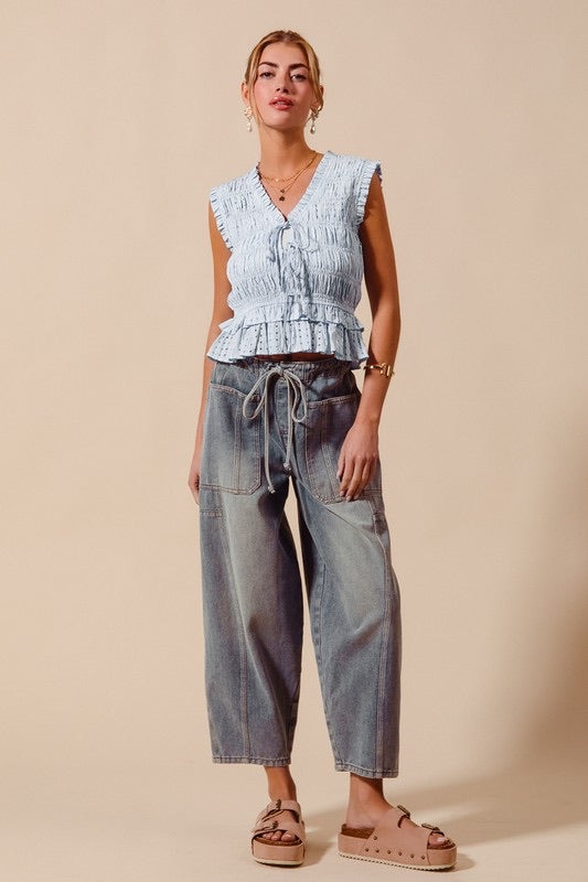 Rebel Wide Leg Denim