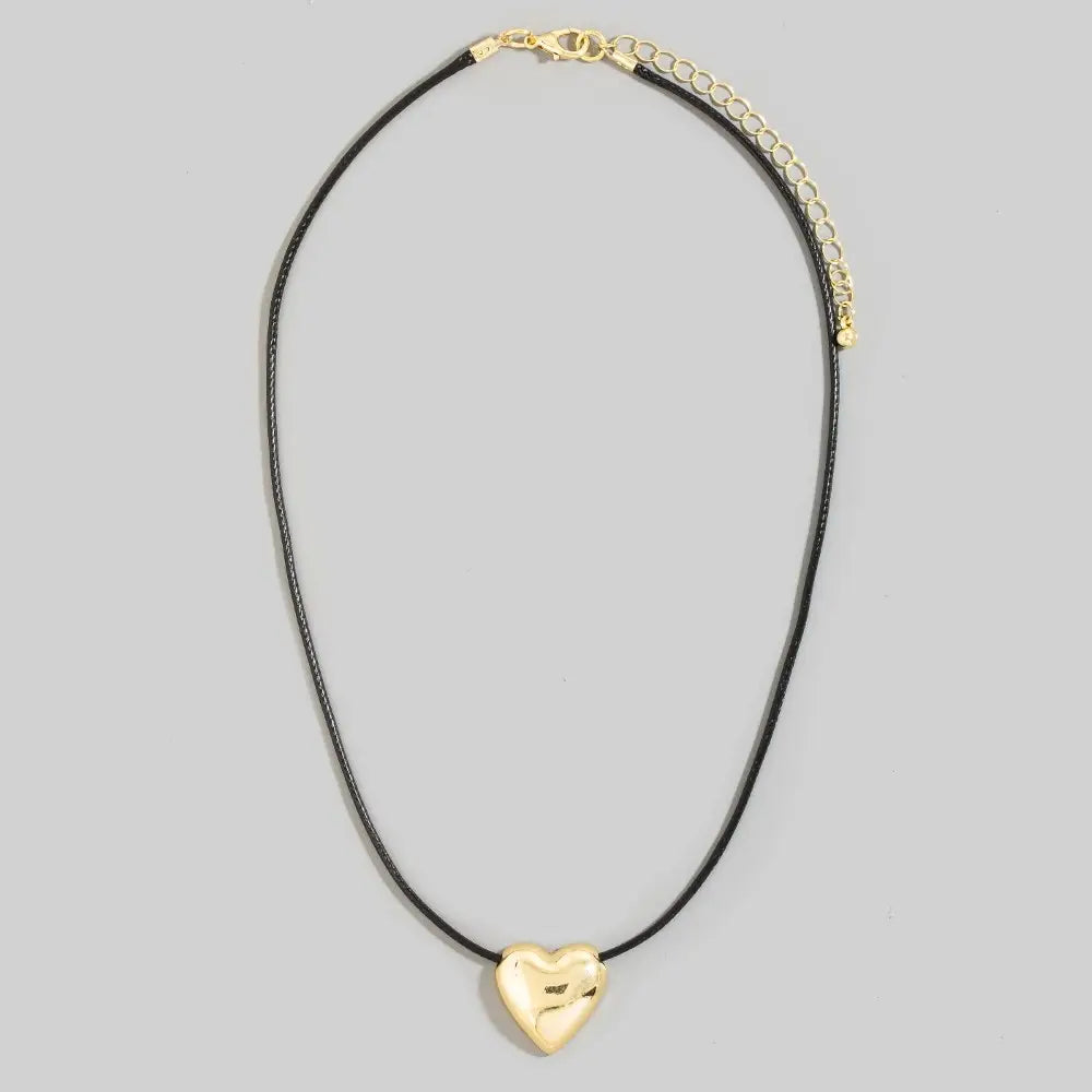 Heart Beam  Necklace