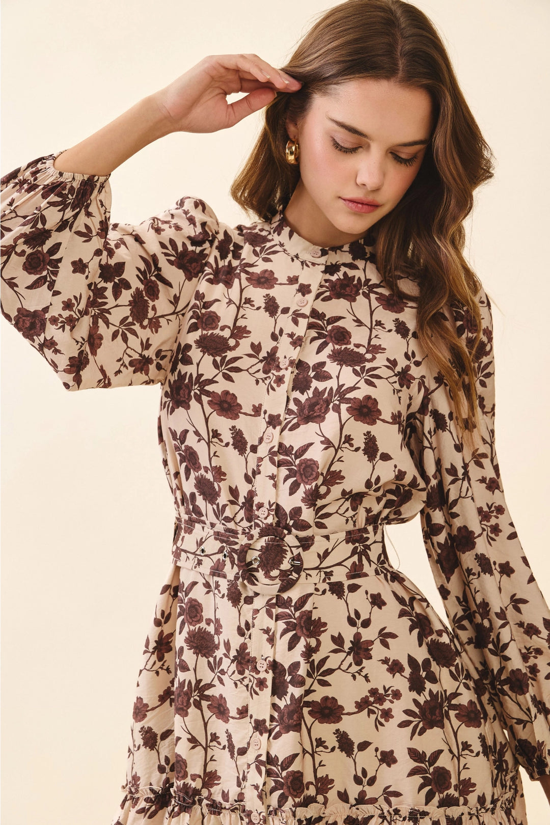 Desert Daisy Belted Dress