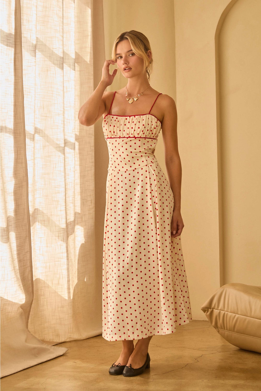 Monroe Polka Dot Midi