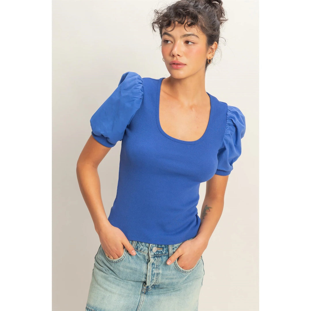 Jane Puff Sleeve Top