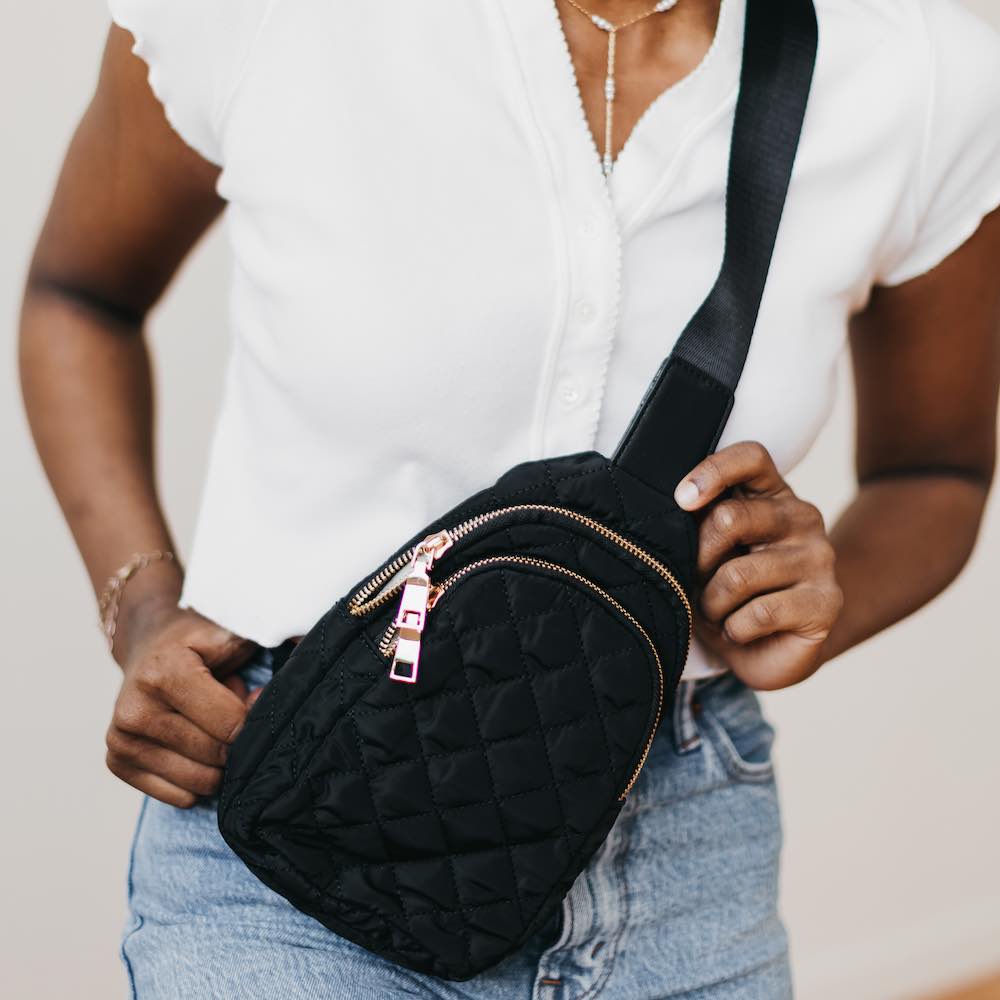 Quilted Crossbody Bag