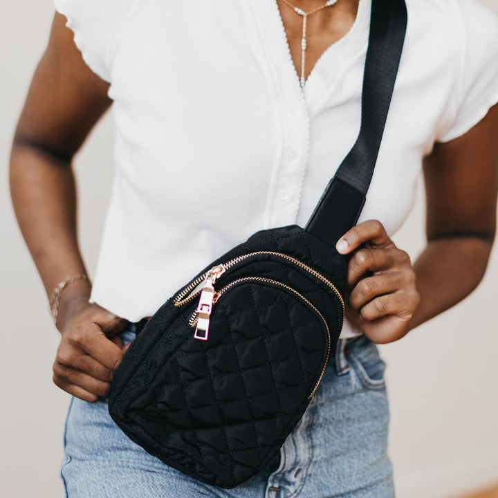 Quilted Crossbody Bag