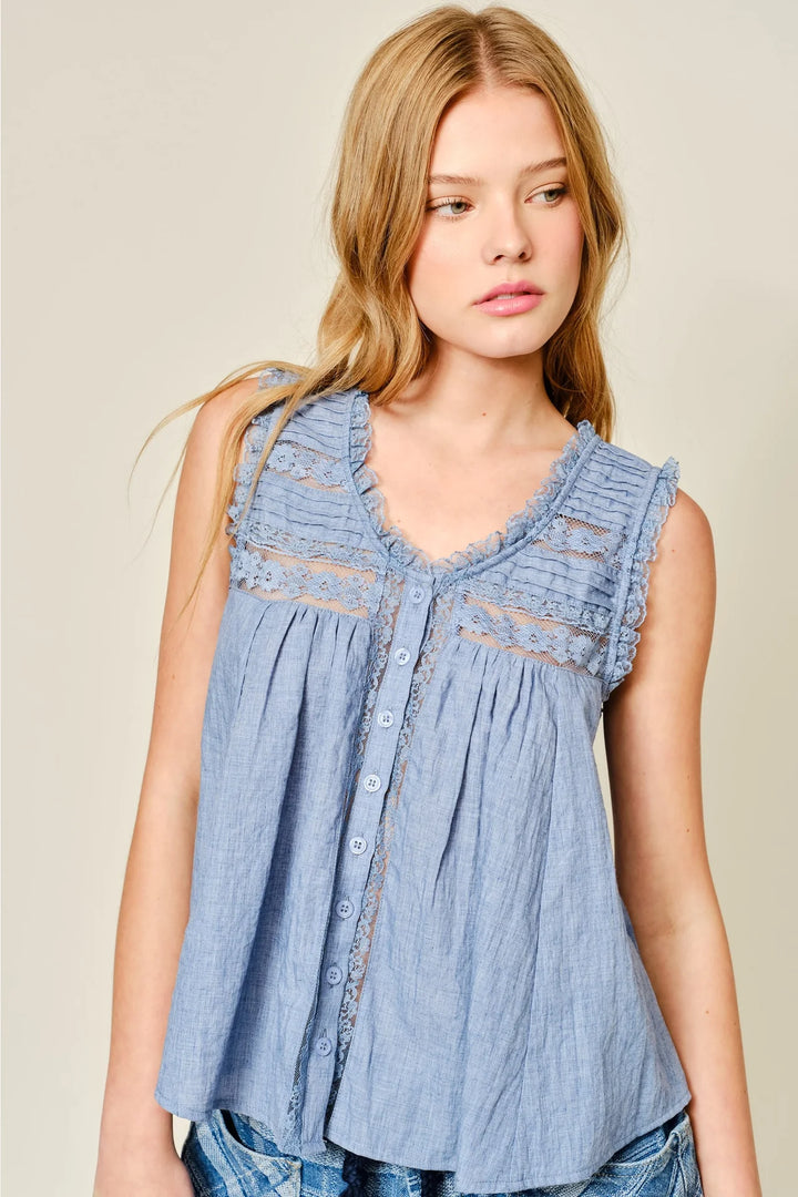 Heidi Ruffle Top