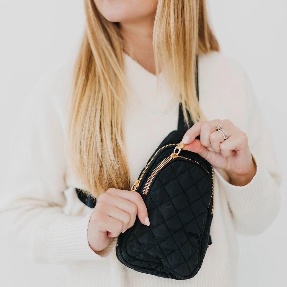 Quilted Crossbody Bag