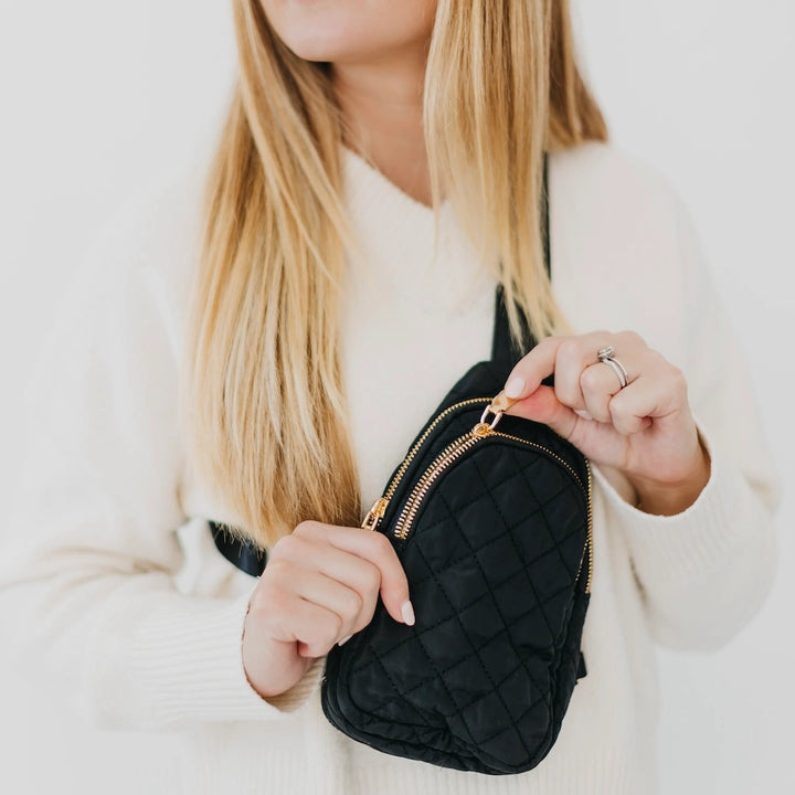 Quilted Crossbody Bag