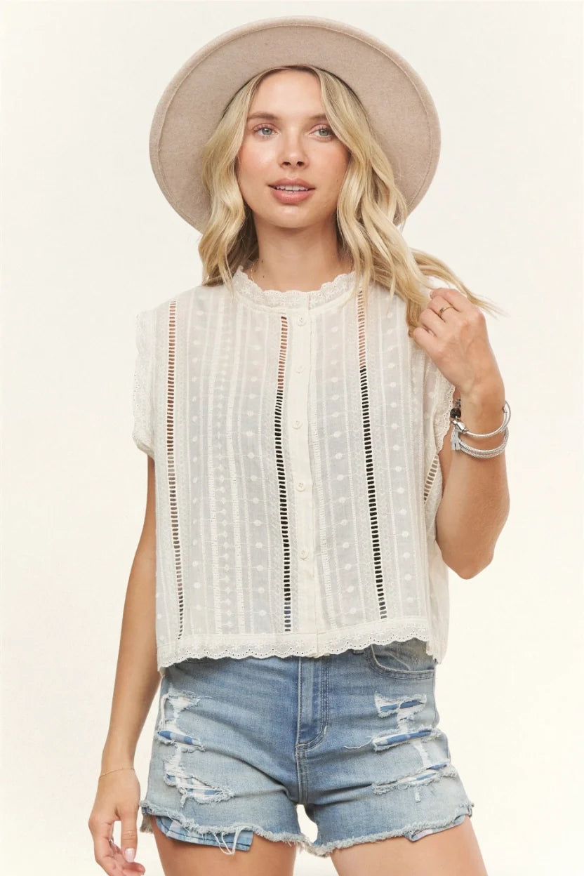 Vita Boho Lace Top