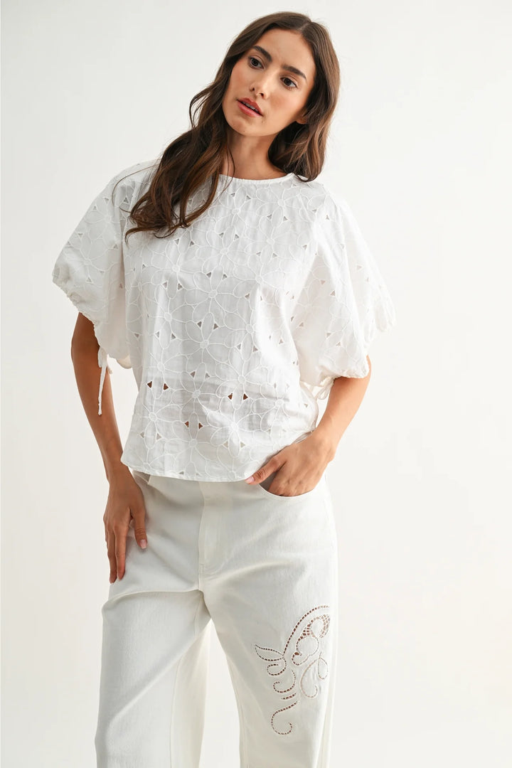 Rina Embroidered Blouse