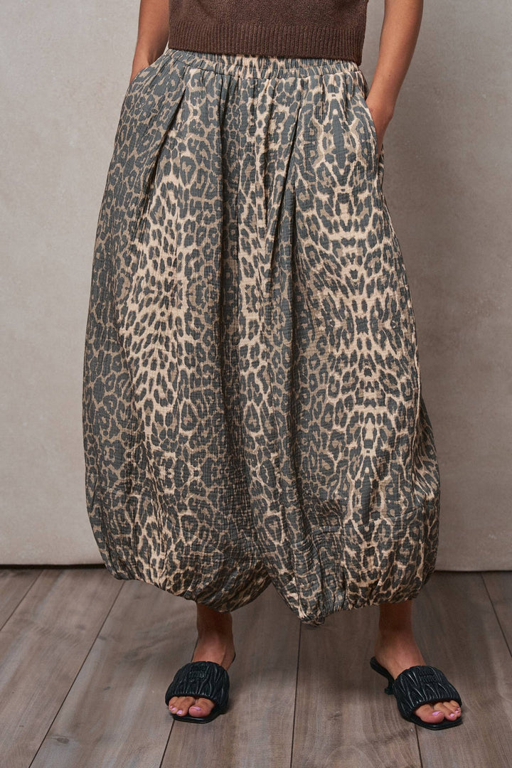 Cory Leopard Balloon Pants