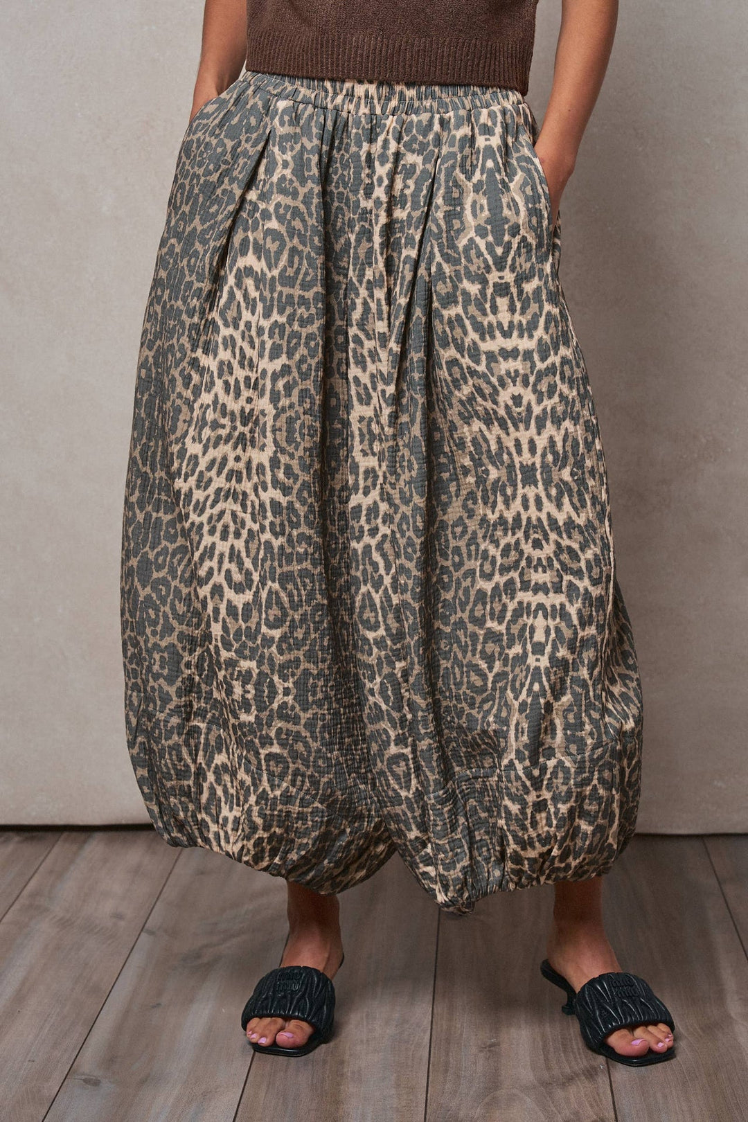 Cory Leopard Balloon Pants