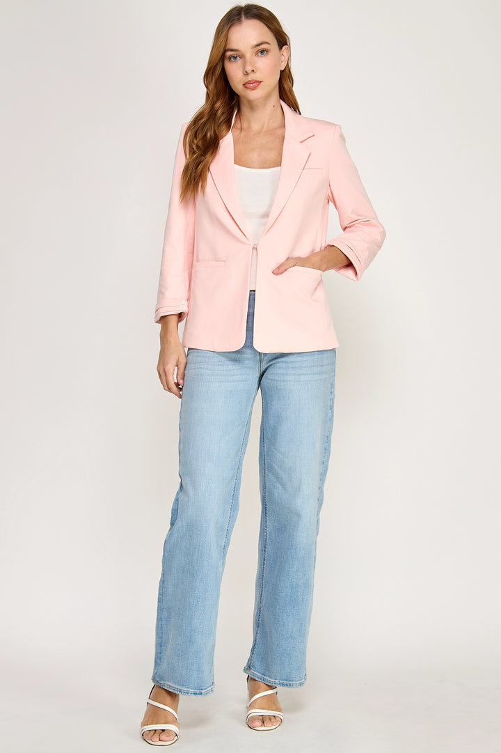 Brielle Open Front Blazer