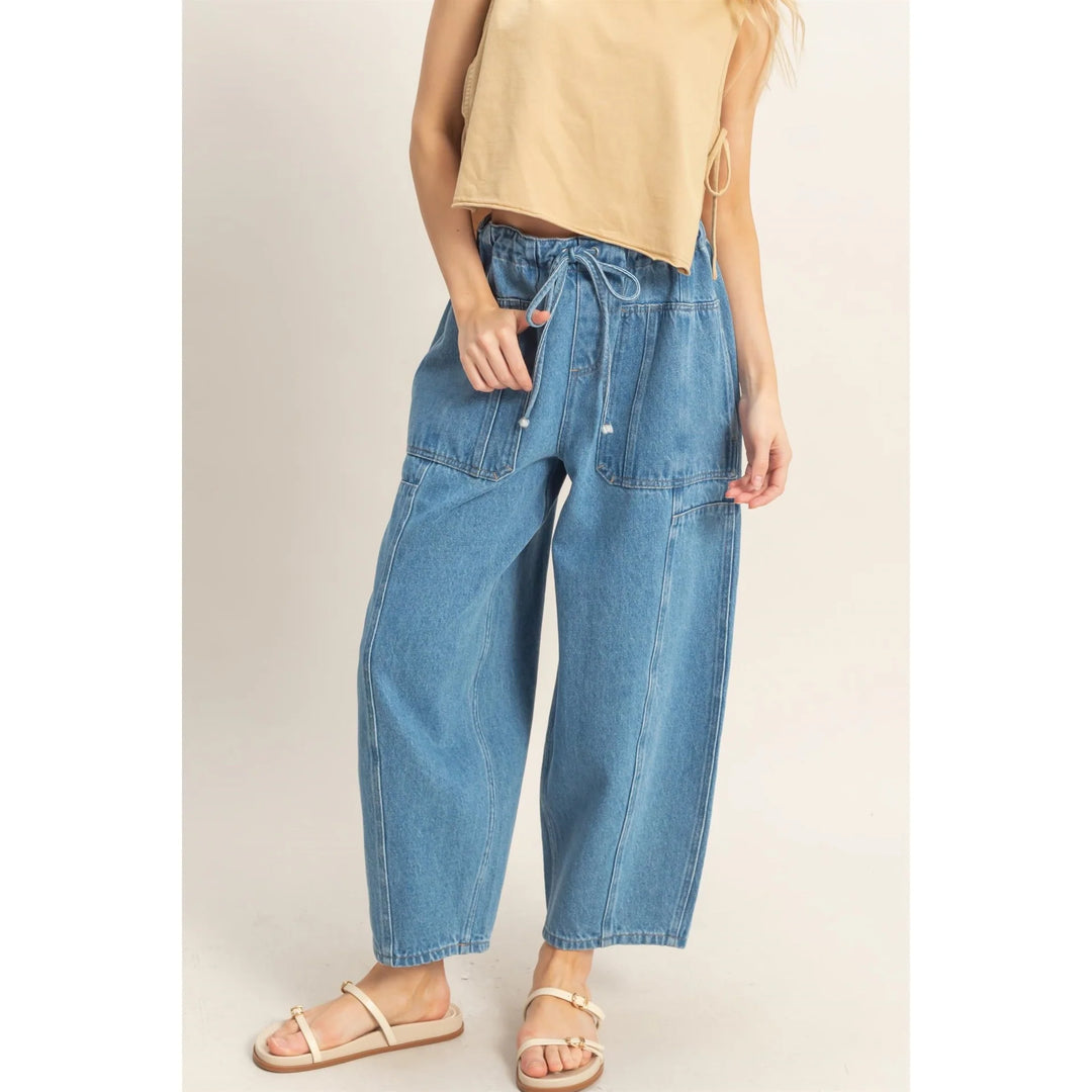 Holly Oversized Pocket Denim