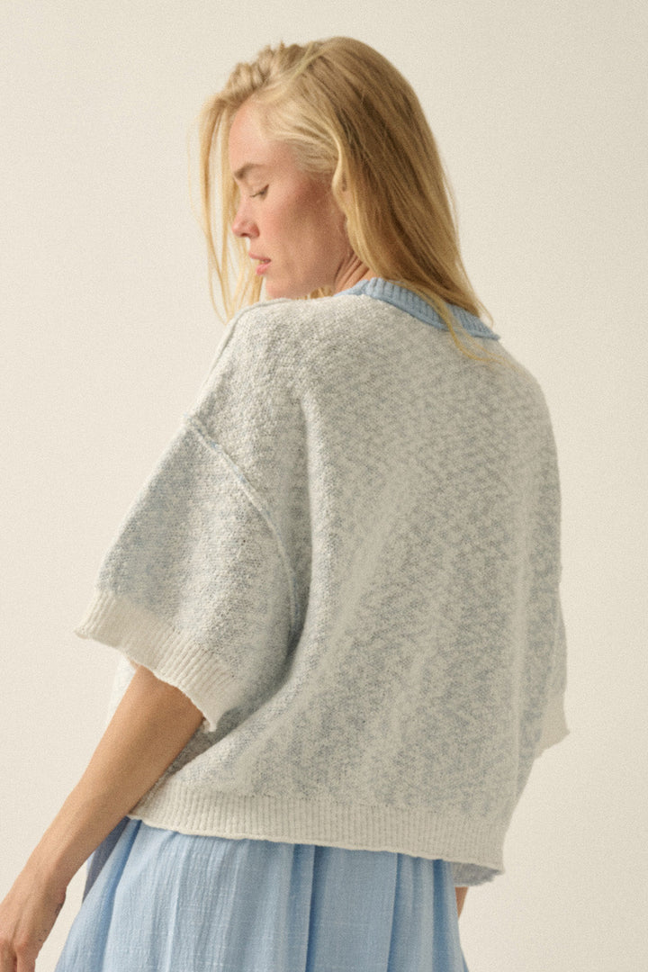 Anchor Sweater Top