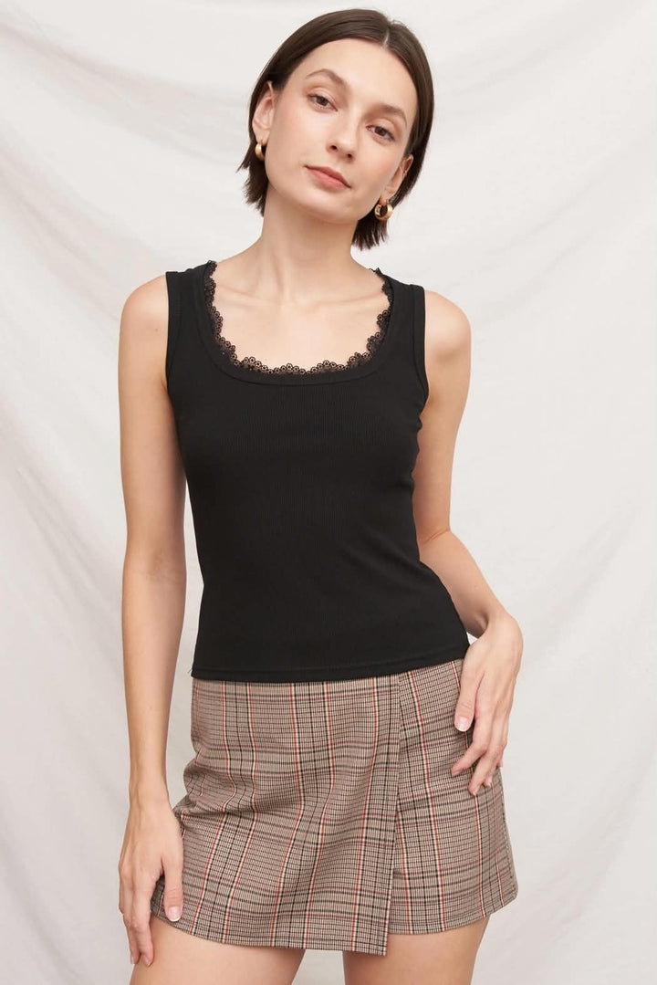 Gail Ribbed Tank