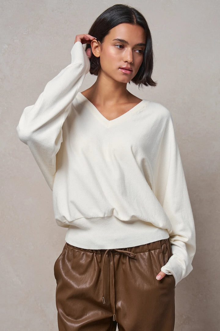 Rosetta Drop Shoulder Sweater