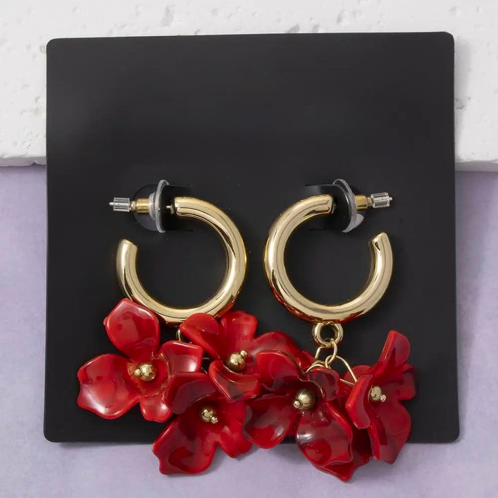 Flower Cluster Earrings
