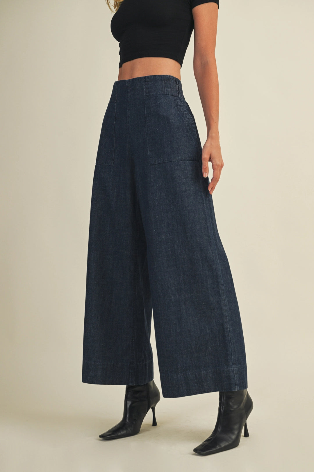 Calista Denim Trouser