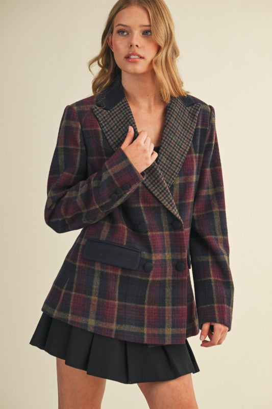 Bowie Plaid Blazer