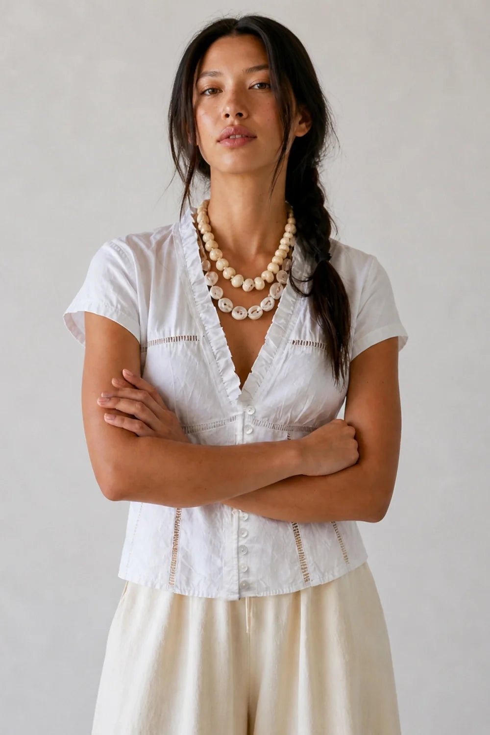 Aurelia Panel Blouse