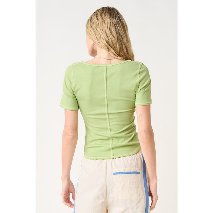 Trudy Ribbed Tee
