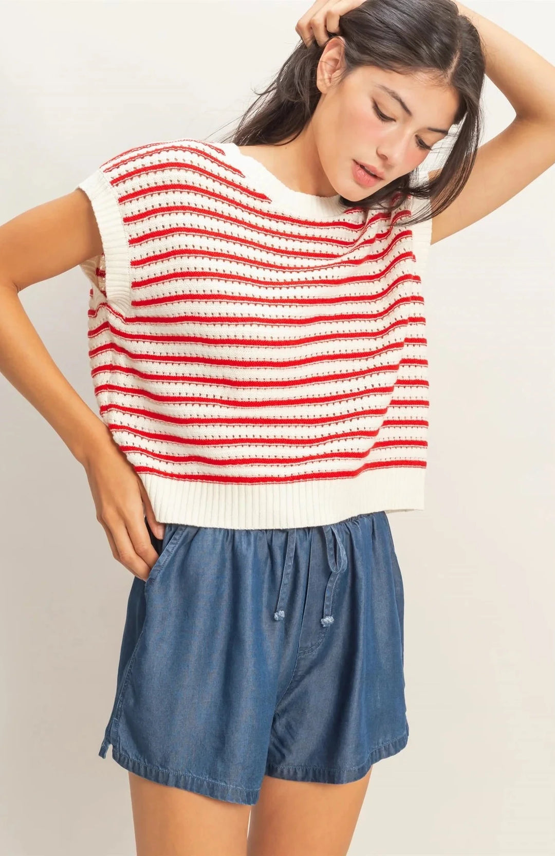 Wendy Crew Neck Top