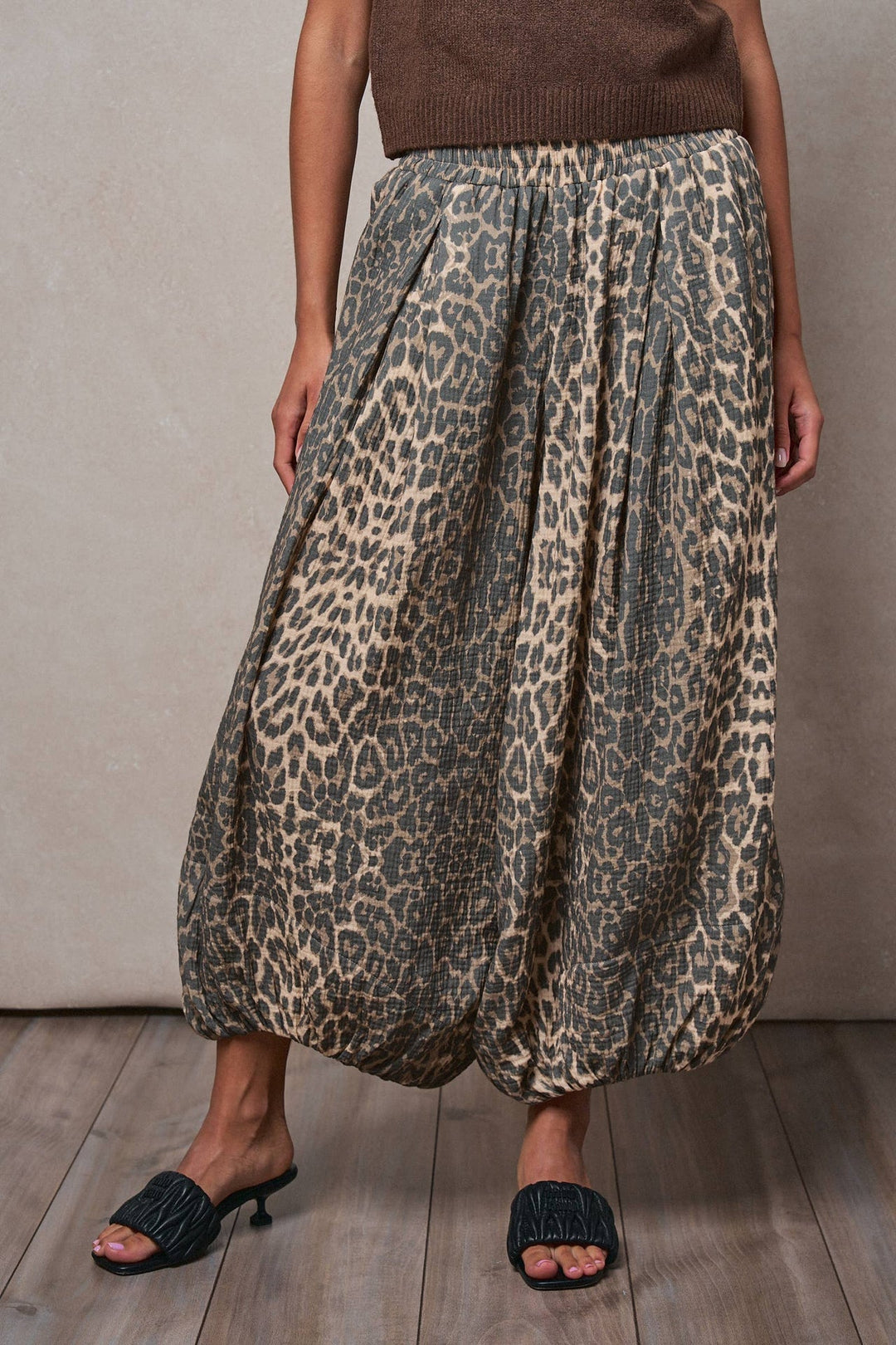 Cory Leopard Balloon Pants