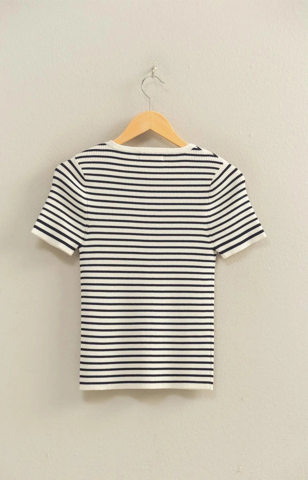 Ali Ribbed Crew Neck