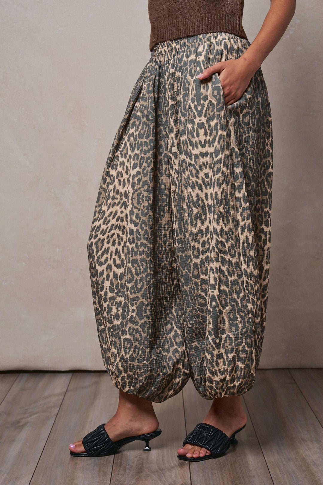 Cory Leopard Balloon Pants