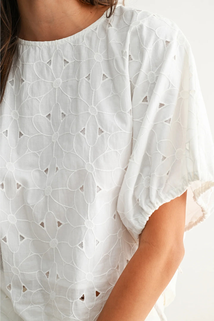 Rina Embroidered Blouse