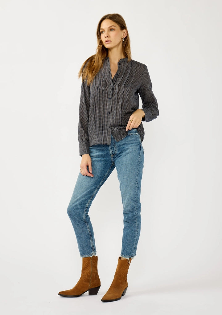 Wallace Checkered Blouse