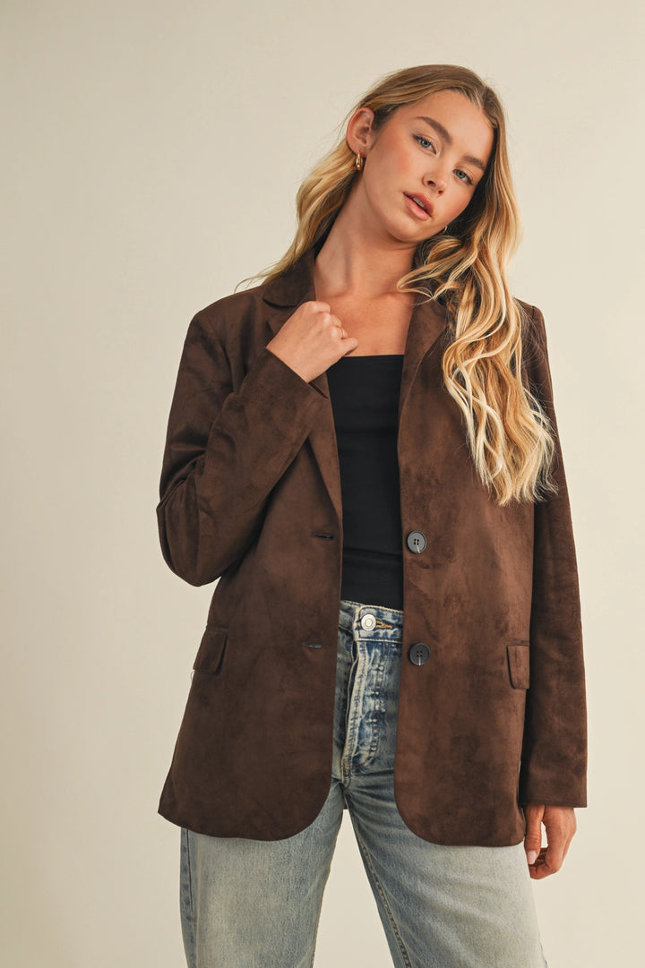 Agnes Suede Blazer