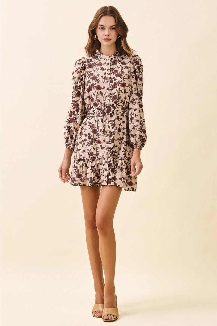Desert Daisy Belted Dress