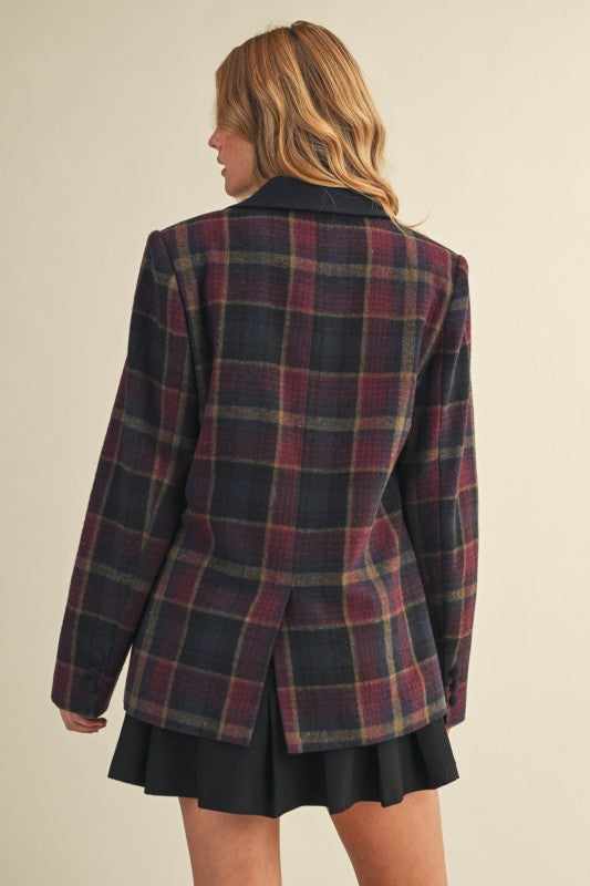 Bowie Plaid Blazer