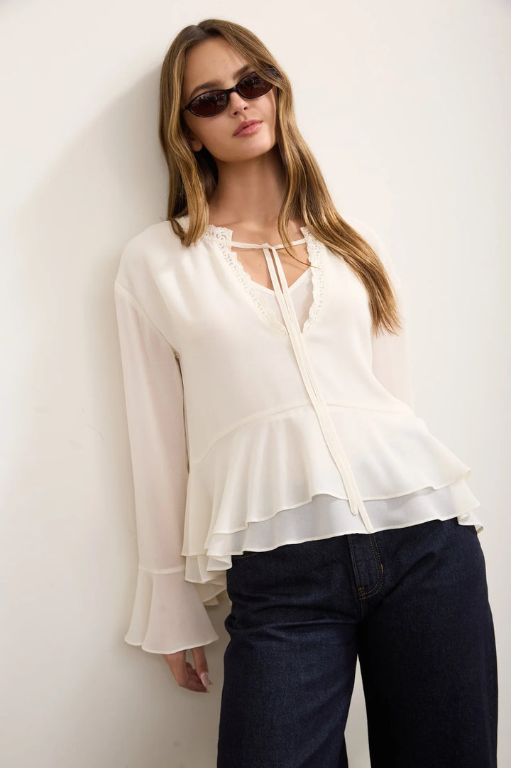 Harmony Ruffle Blouse