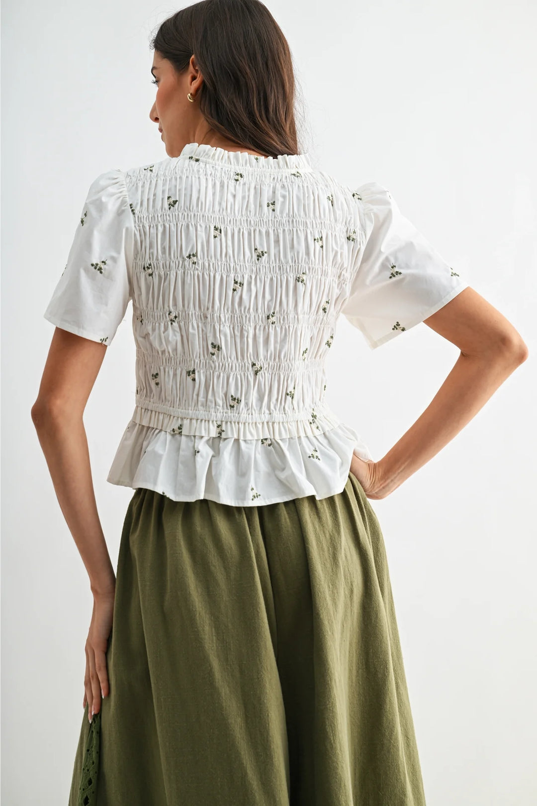 Sofia Peplum Blouse
