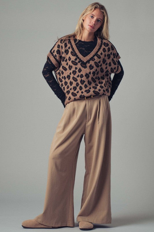 In The Wild Leopard Vest