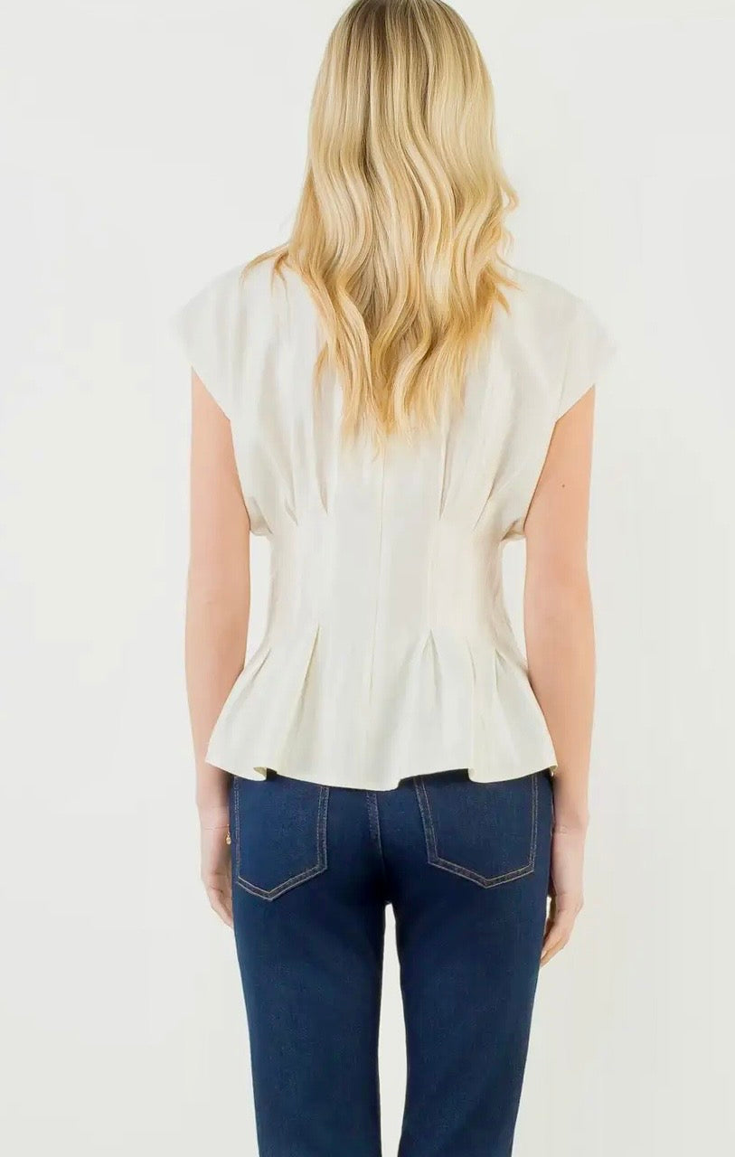 Fawn Pintuck Top