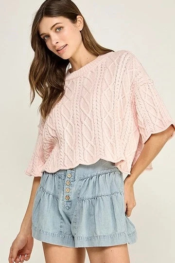 Rey Cable Sweater