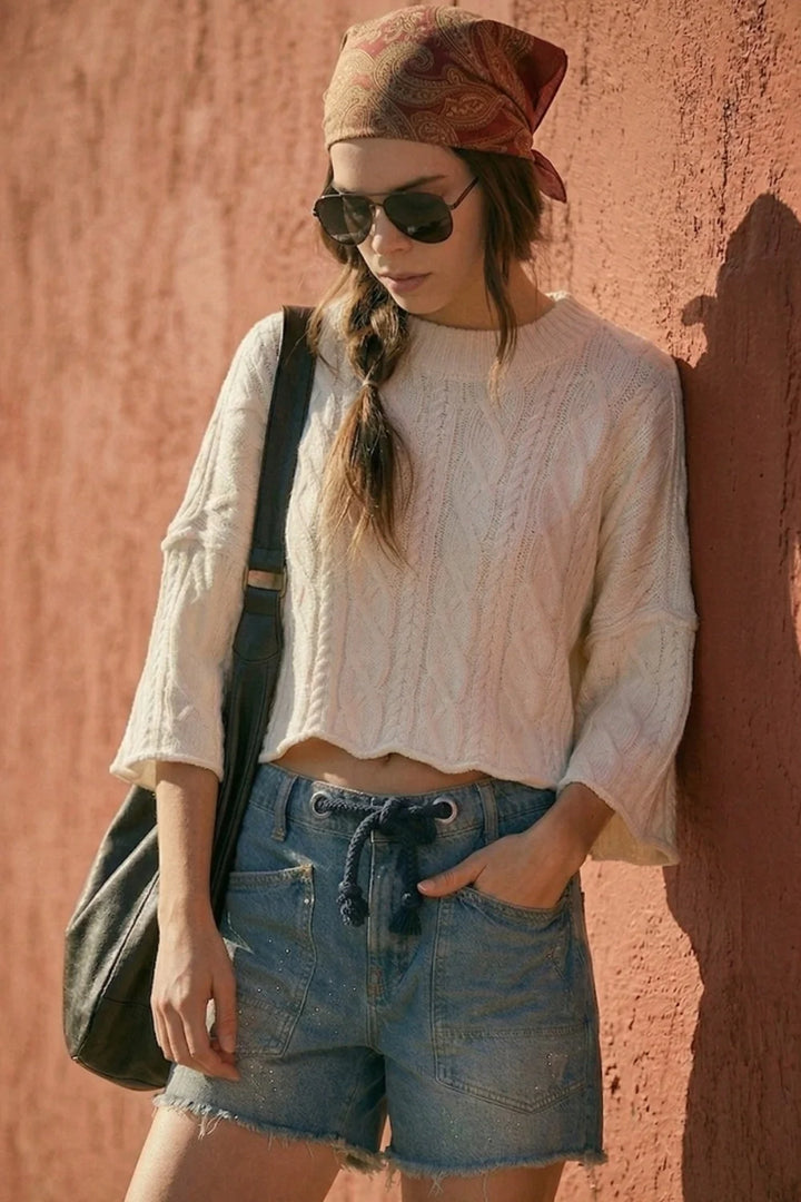Rey Cable Sweater