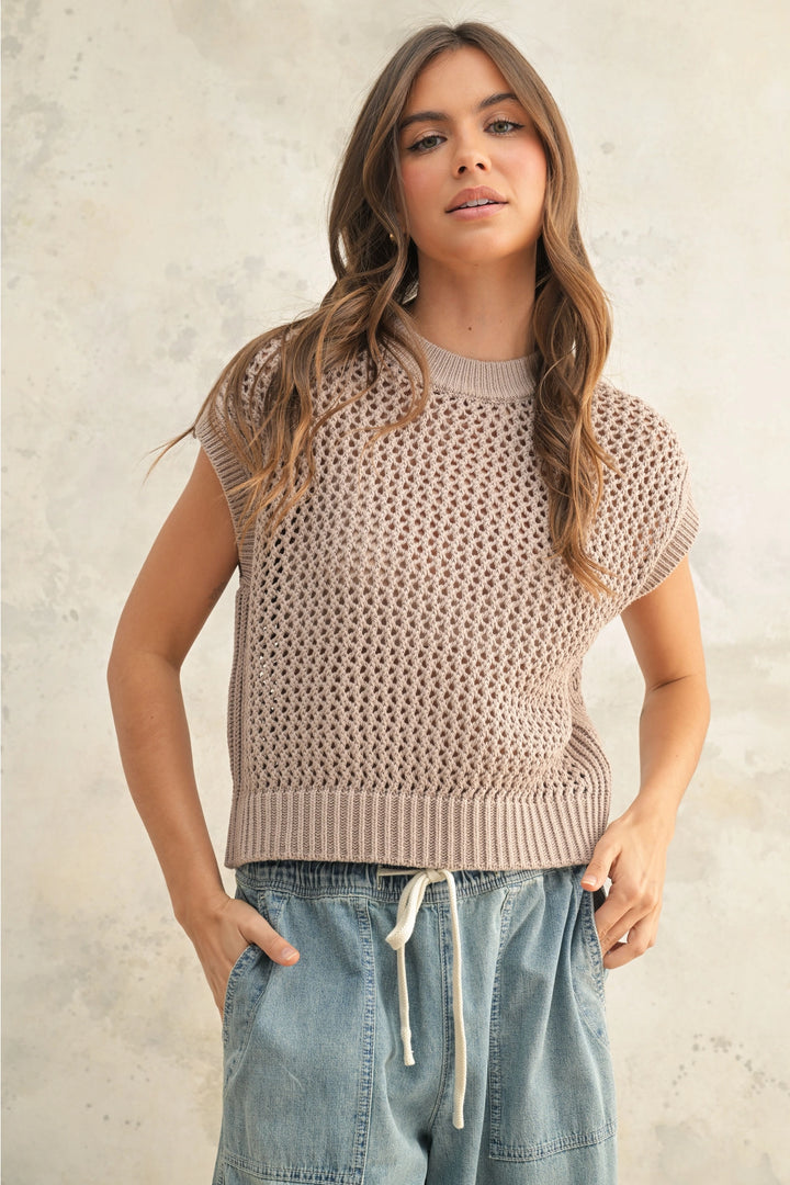 Annika Crochet Top