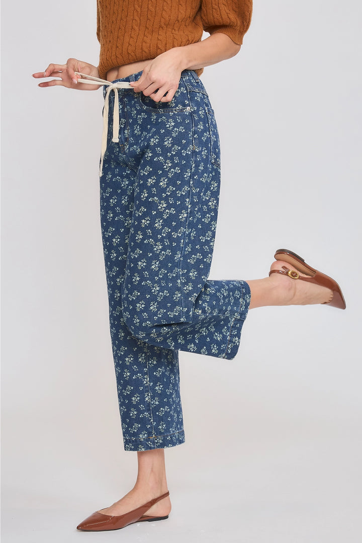 Daisy Tie Front Jeans